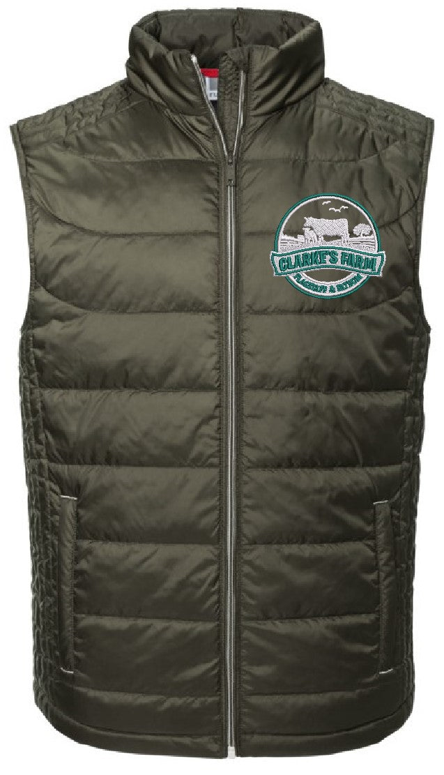 Russell Bodywarmer (With Embroidered Logos)