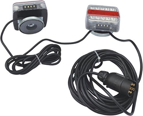 Magnetic Rear Lights Set With 7-Pin Plug LED