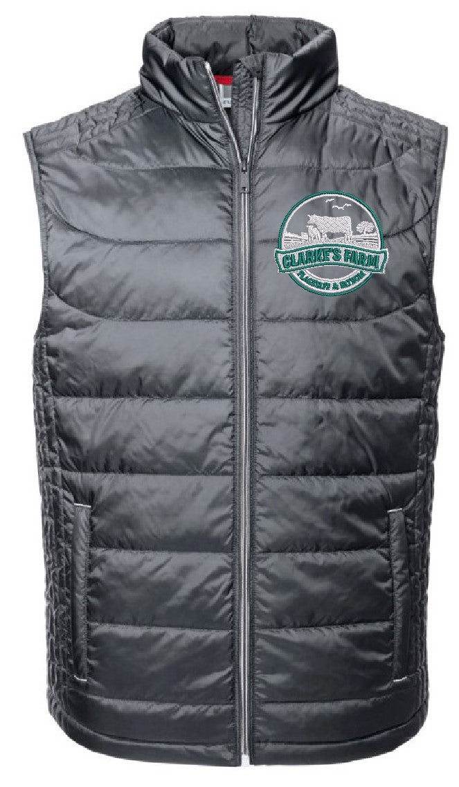 Russell Bodywarmer (With Embroidered Logos)