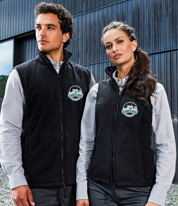 Fleece Gilet (With Embroidered Logos Front & Back)