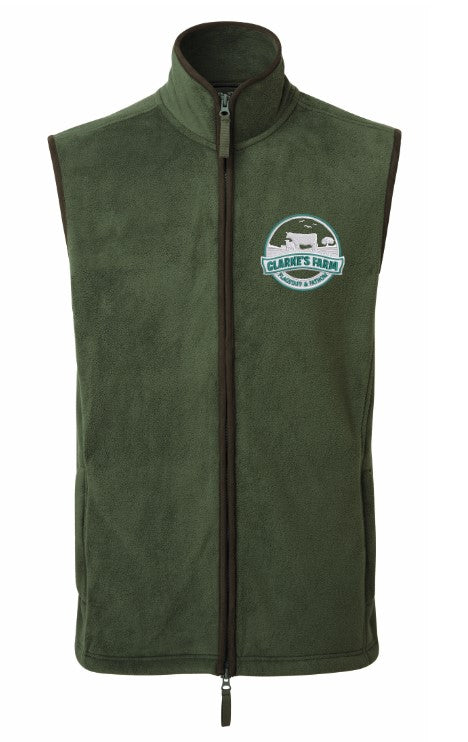 Fleece Gilet (With Embroidered Logos Front & Back)