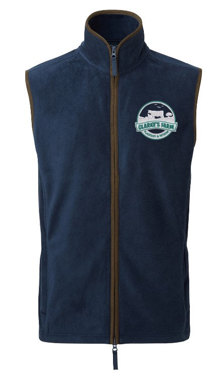 Fleece Gilet (With Embroidered Logos Front & Back)