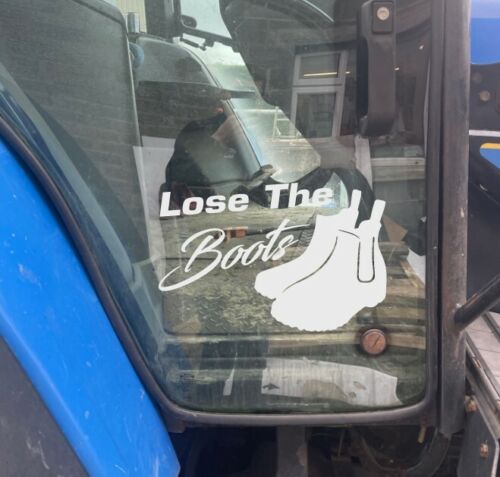 Lose The Boots Sticker